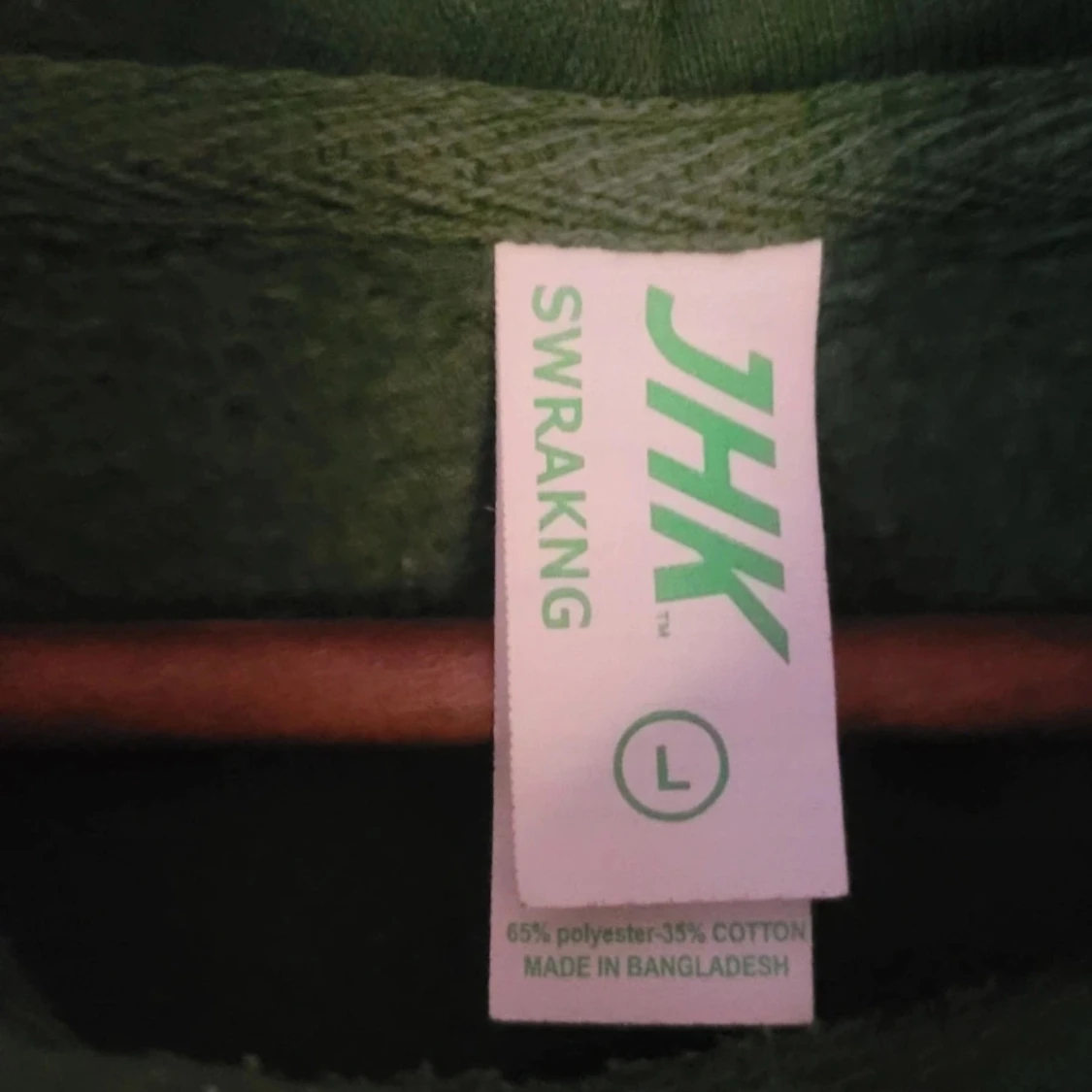 Grön Nirvana hoodie från JHK - 3