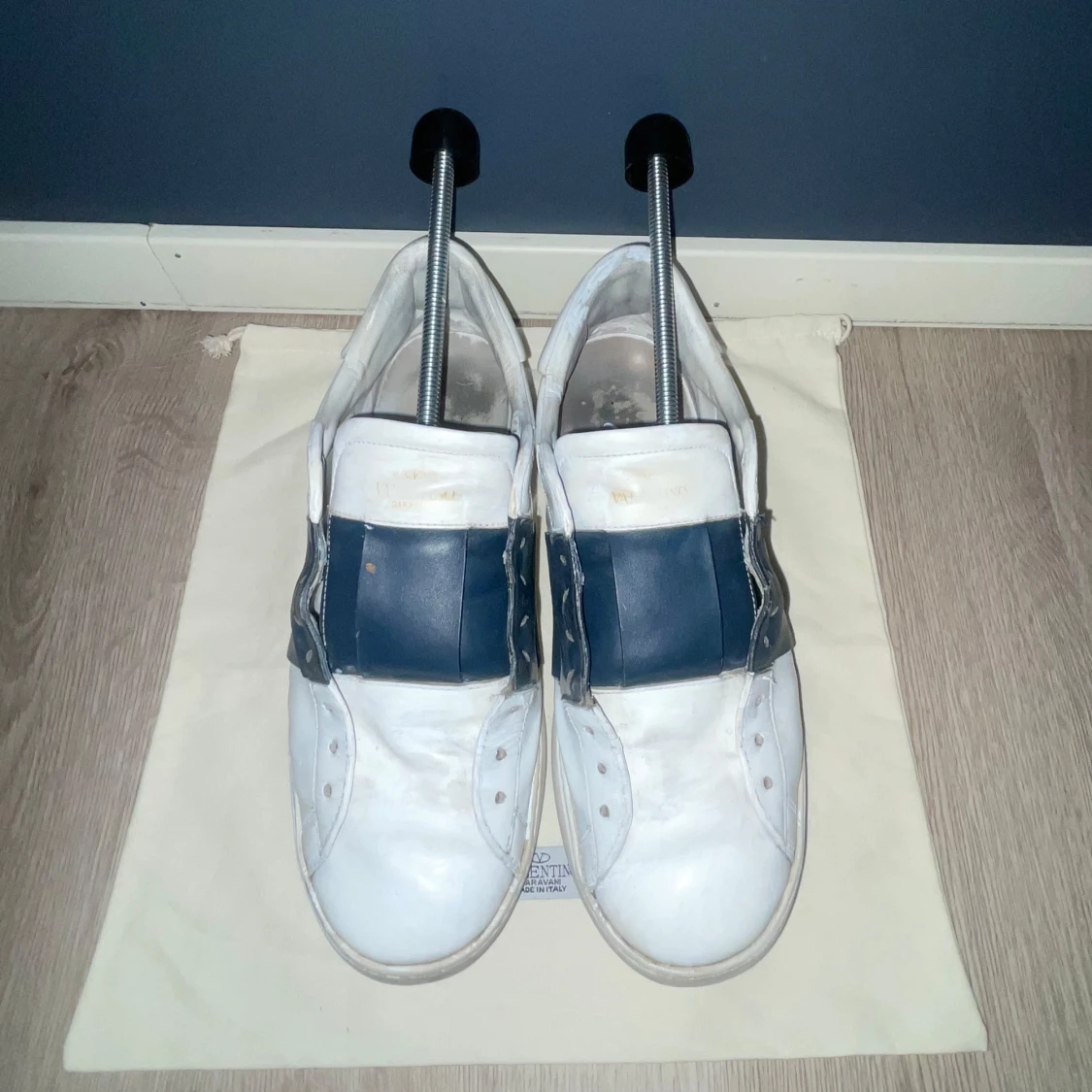 Valentino open i vitt och blått - 3