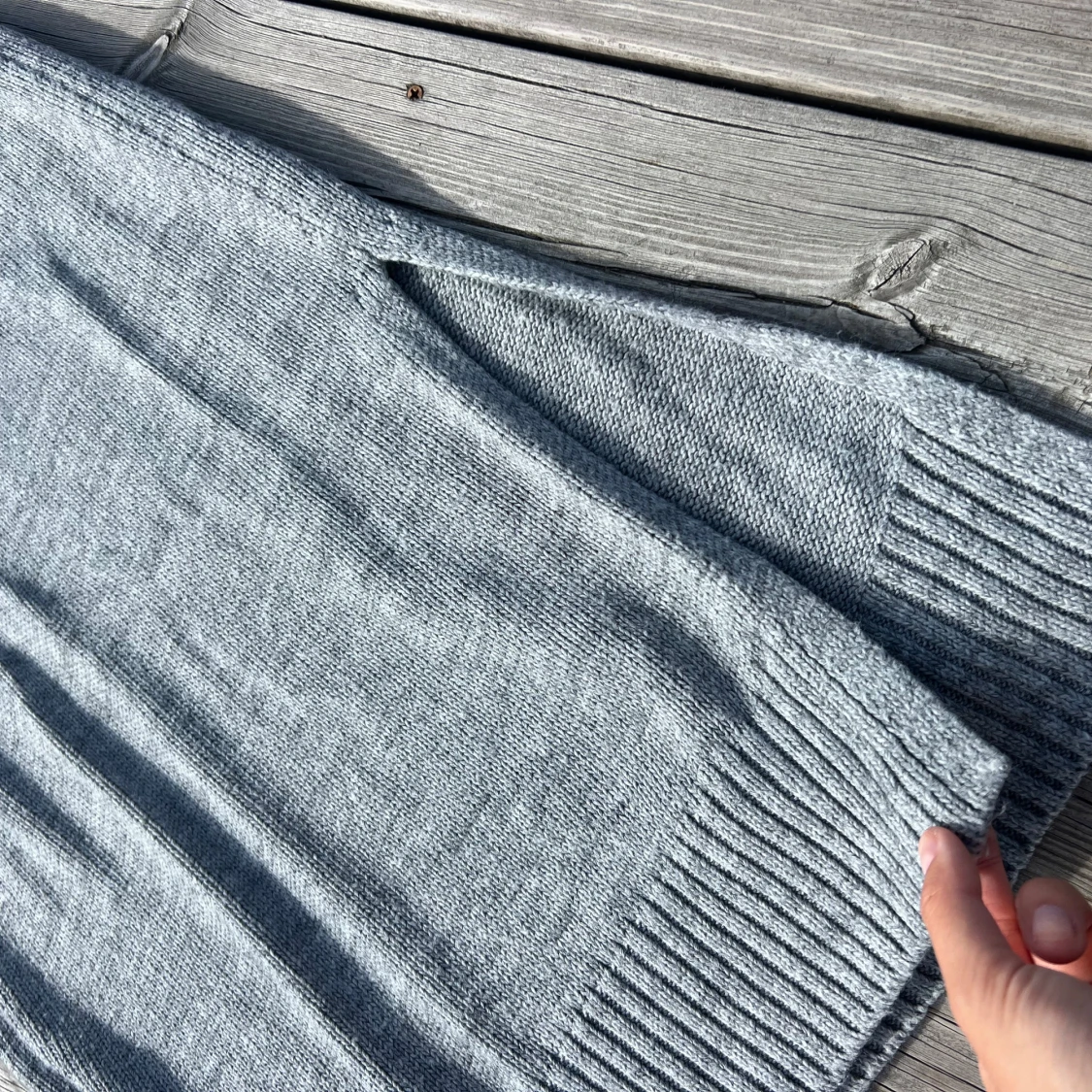 Stickad klänning - 90