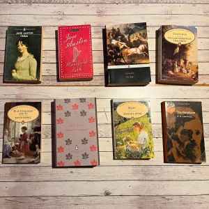 Klassiker! Klassiska böcker! - Bra skick på alla förutom på ”The Rainbow”! Alla böcker säljes för 35kr var! Man får välja vilken eller vilka böcker man vill ha Kom privat om du vill ha fler bilder!