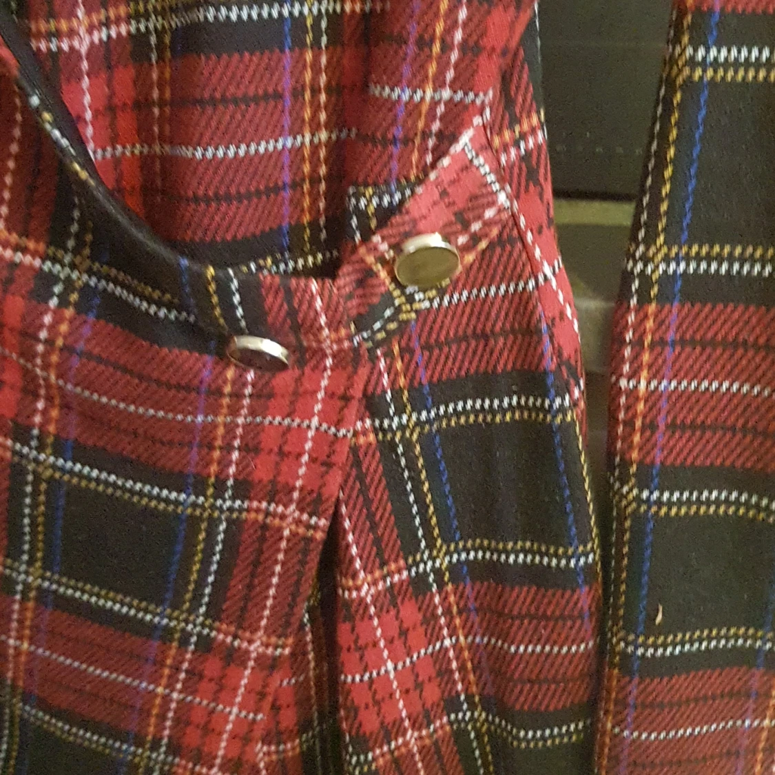 Rutig omlottklänning från Bodyflirt - 90