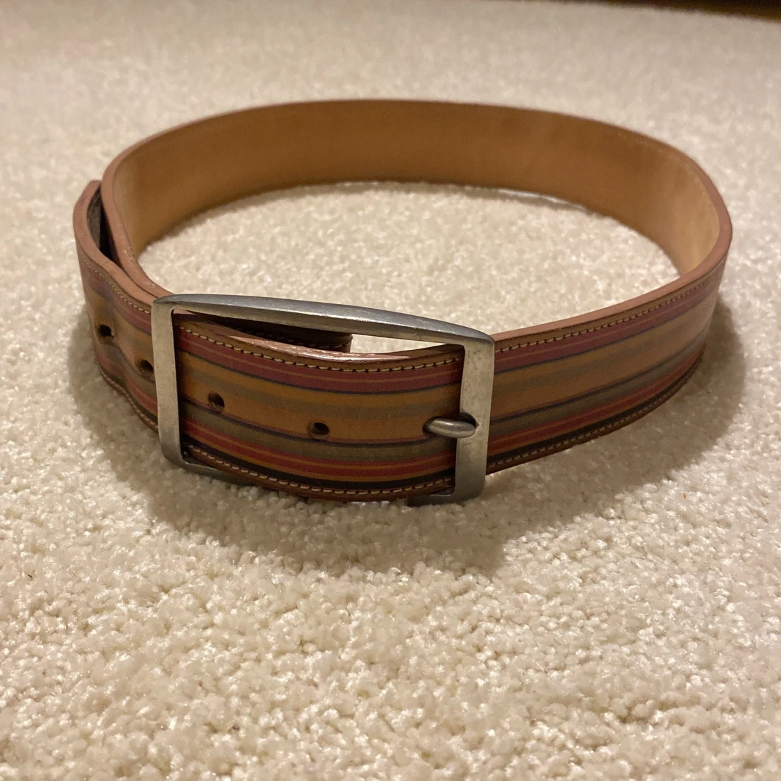 Randigt bälte från Paul Smith