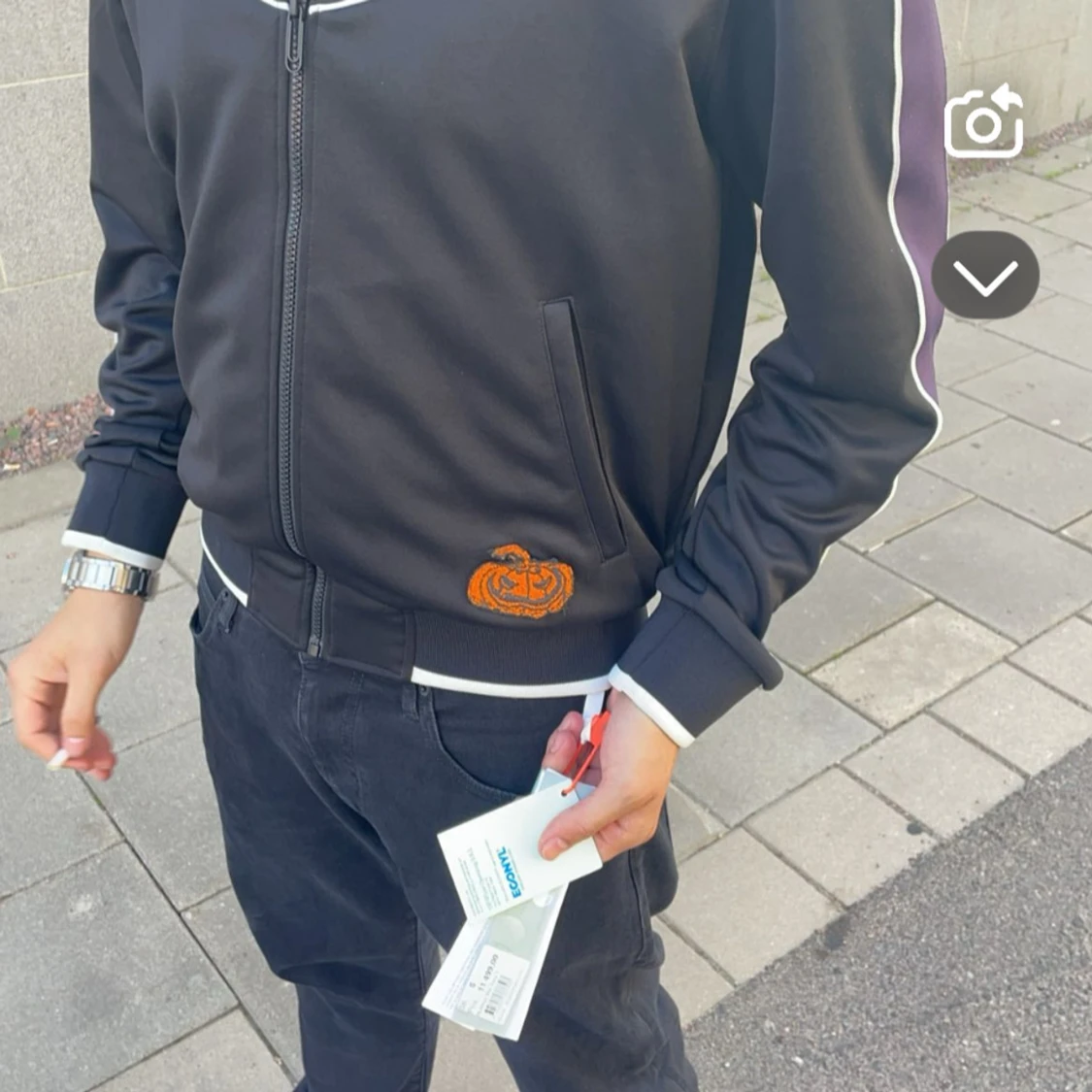 Svart jacka från Off-White