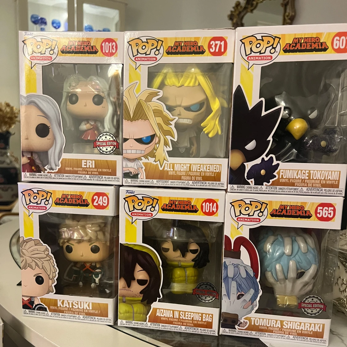 OLIKA SORTER Pop! Funko anime Vinylfigurer - 4