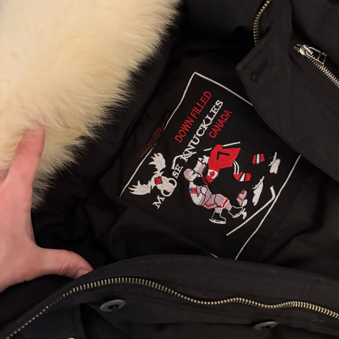 Moose knuckles jacka / storlek S/M - 90