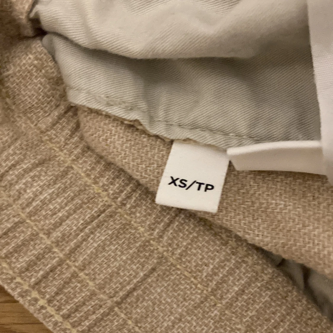 Beige linnebyxor från Selected Homme - 92