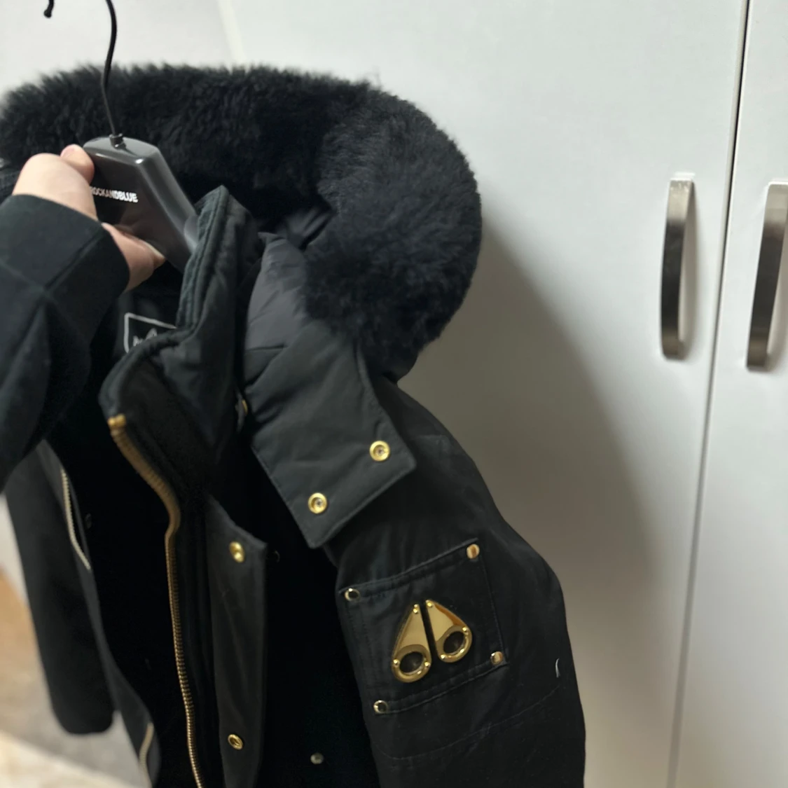 Svart vinterjacka från Moose Knuckles - 92