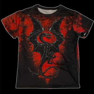 Affliction type T shirt  - Affliction x semetary type shi. Storlek (S) som passar (M) oxå