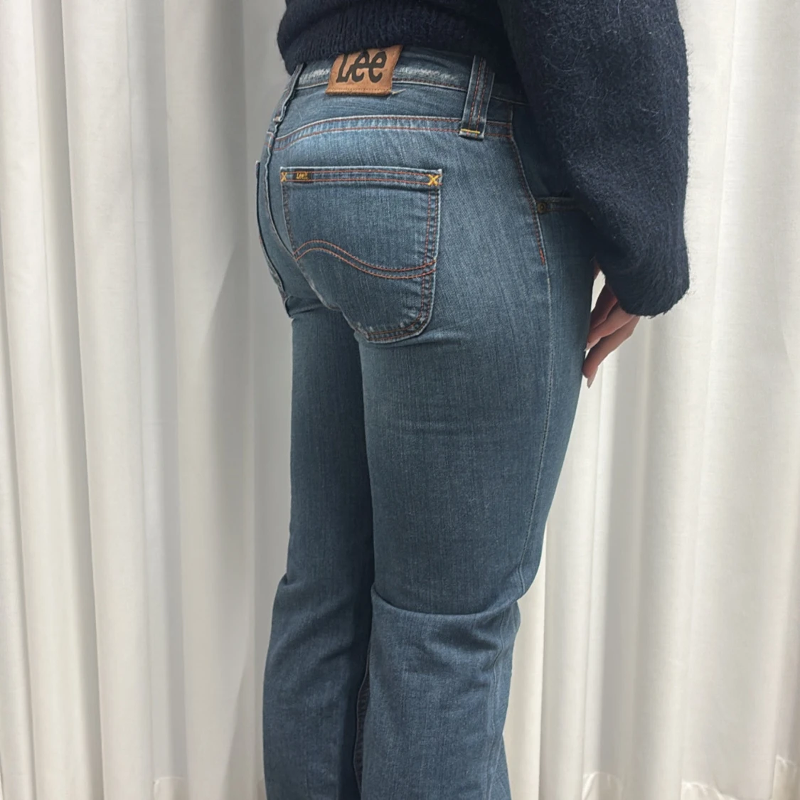 Lågmidjade Lee jeans