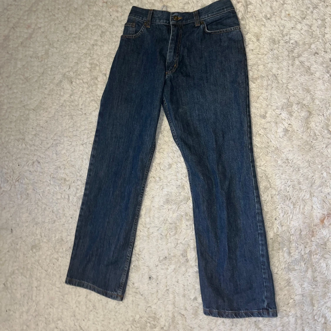 Blå baggy jeans - 1