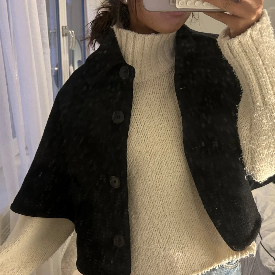 trekvartsärmad jacka - 92