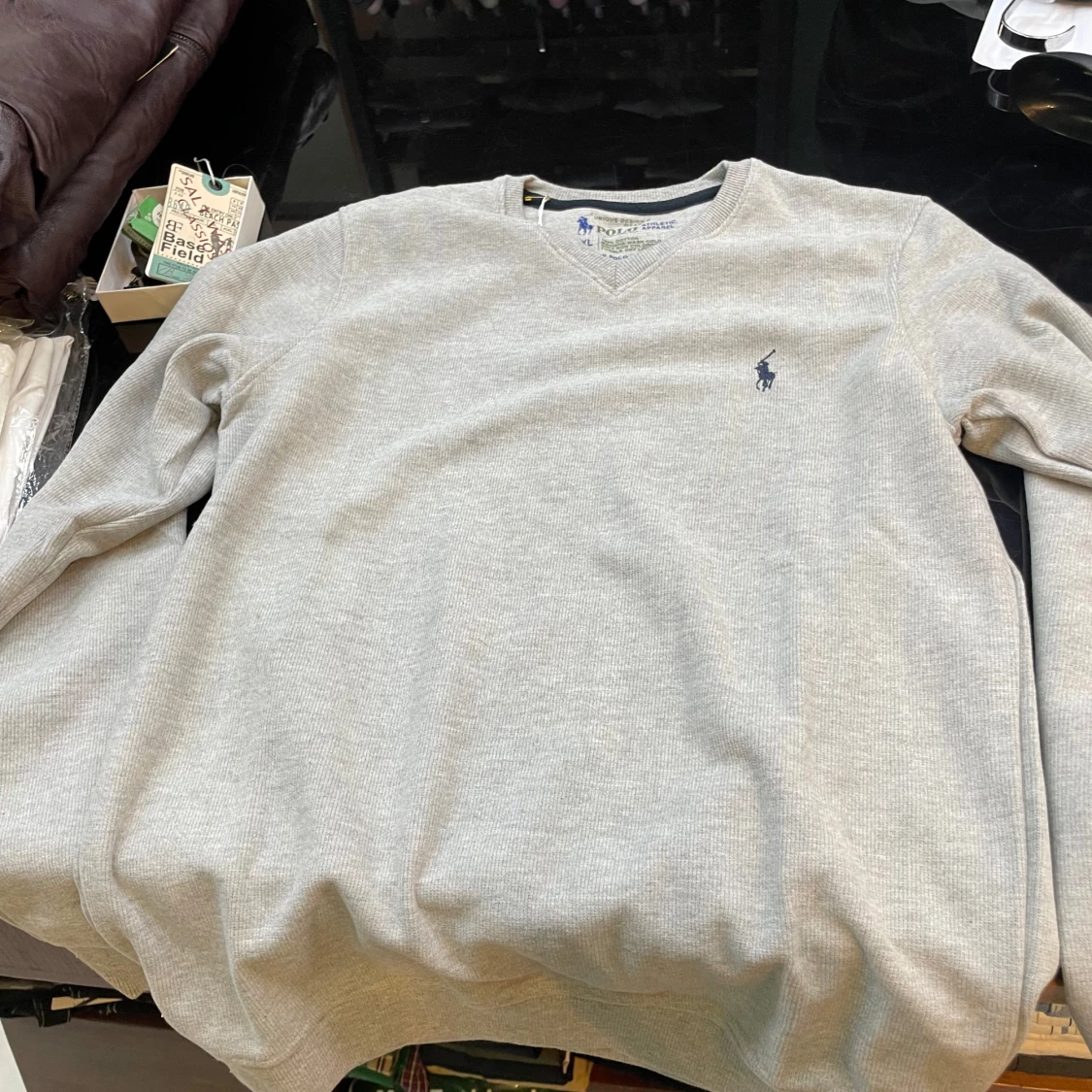 Grå tröja från Ralph Lauren