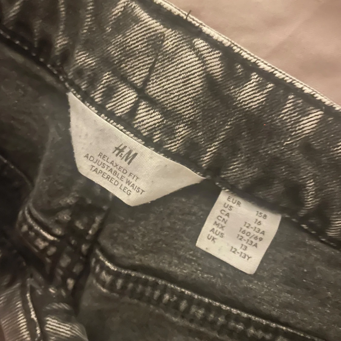 Grå jeans från H&M - 92