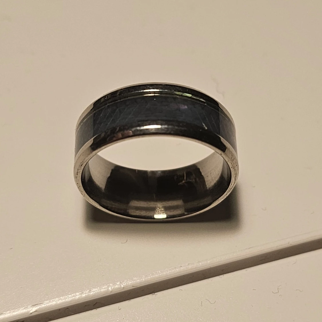 Unik Ring I Rostfritt Stål - 91