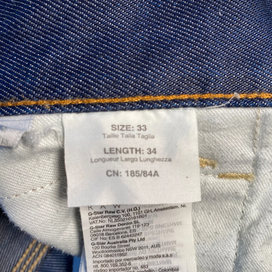Blå jeans från G-Star RAW - 40