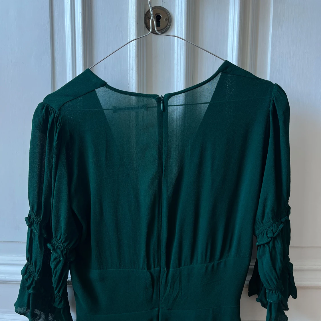 Reformation klänning smaragd grön - 92