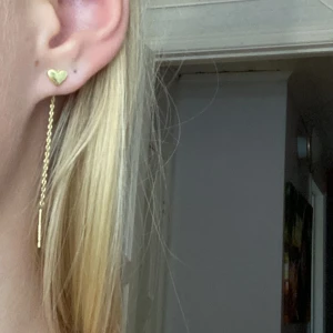 Örhängen  - Säljer mina fötter söta guldörhängen! Andvänd några gånger men ser ut som ny!