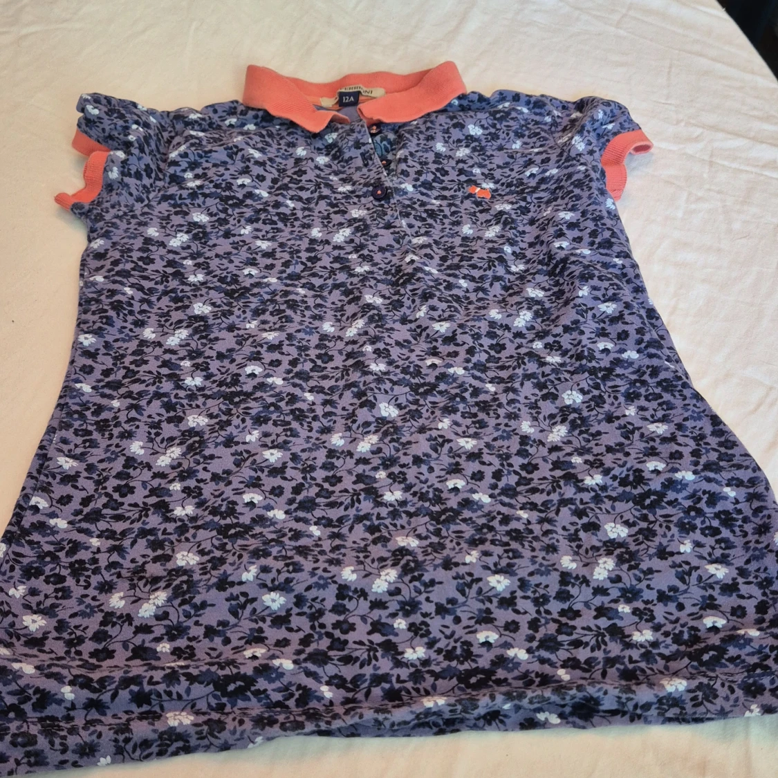 Blommig pikétröja från Ferrioni - 91