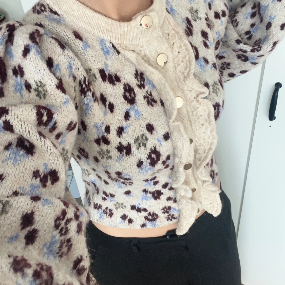 Färgglad kofta - 90