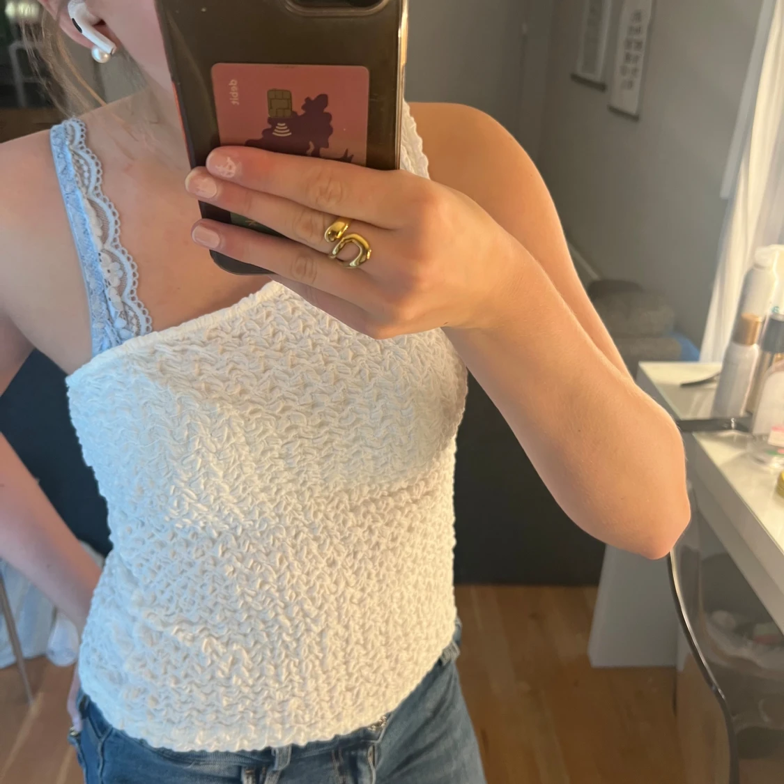 Oneshoulder topp 🤍 - 90