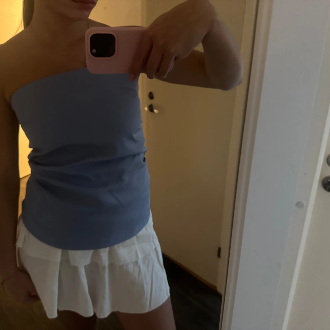 ljusblå bandeau topp🦋🩶