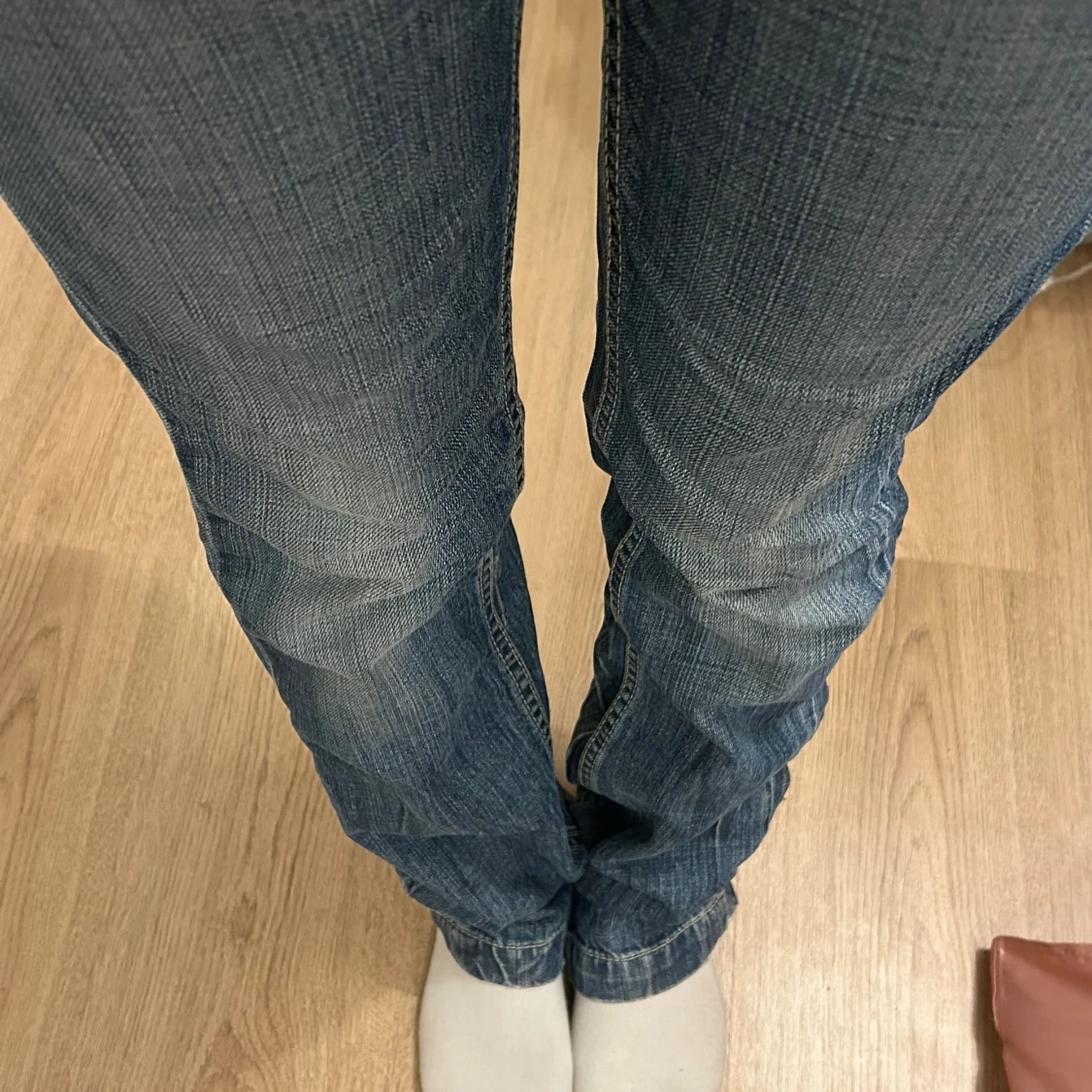 Low bootcut jeans💕 - 93