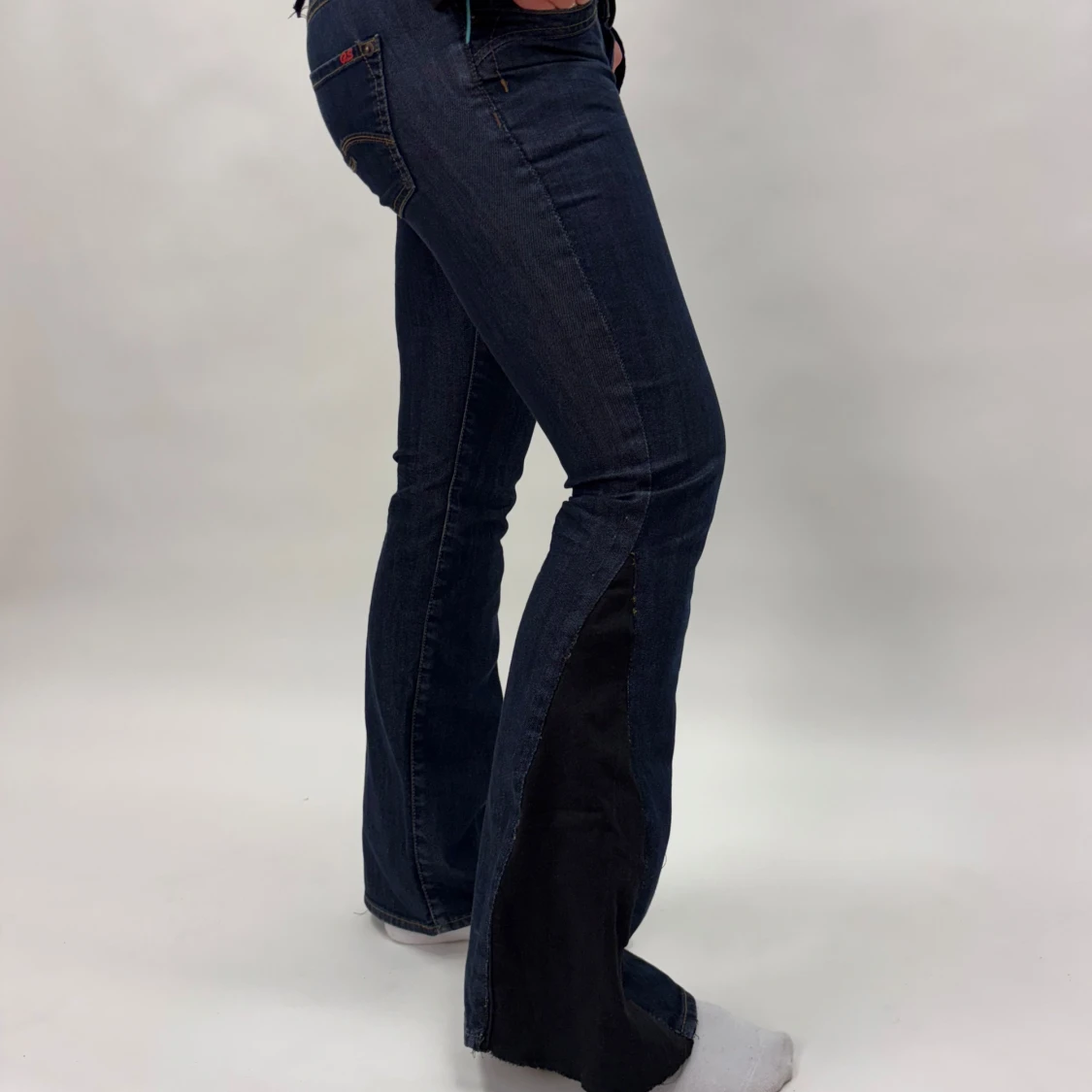 Mörkblå bootcut jeans från QS by S.Oliver - 2