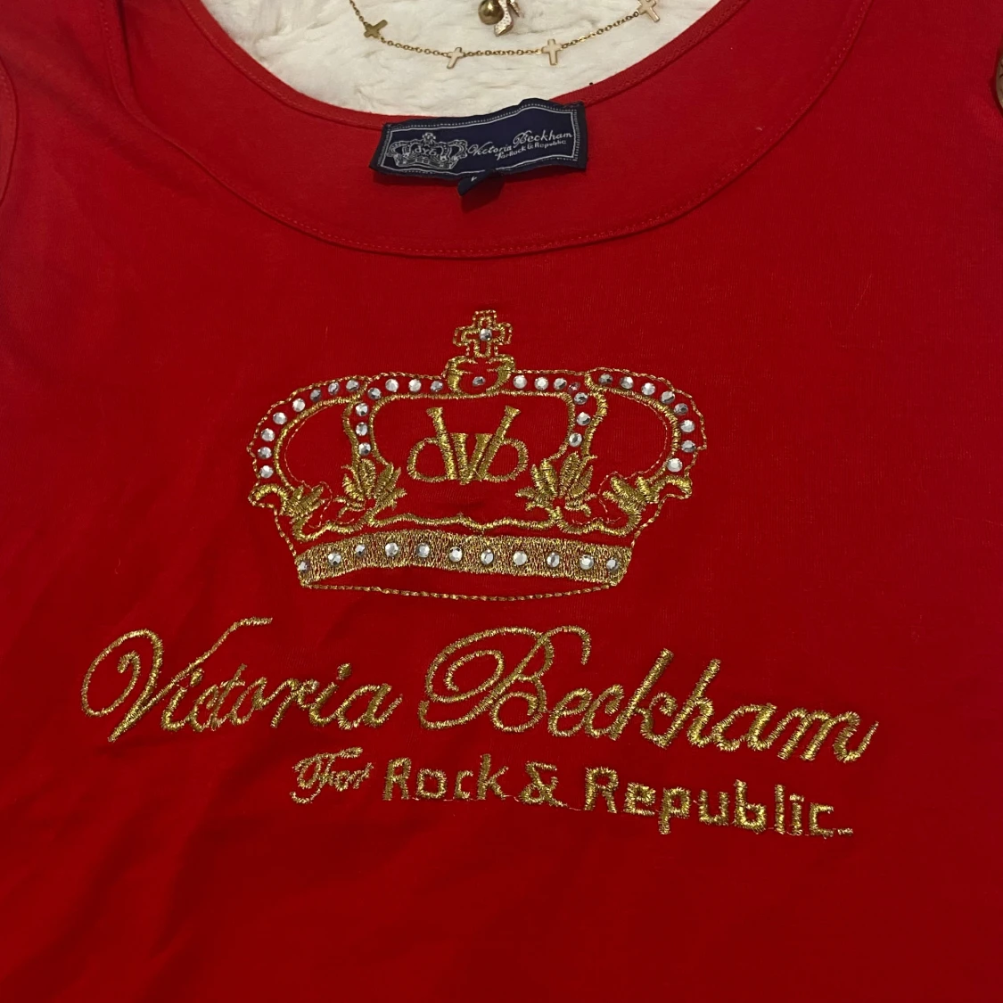 röd linne, victoria Beckham💋✨ - 1