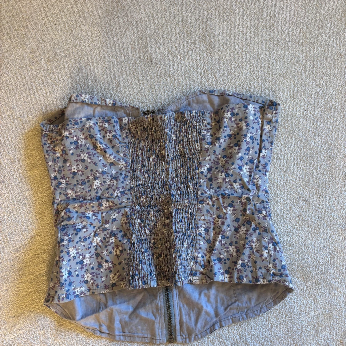 Blommig korsettopp från Orsay - 1