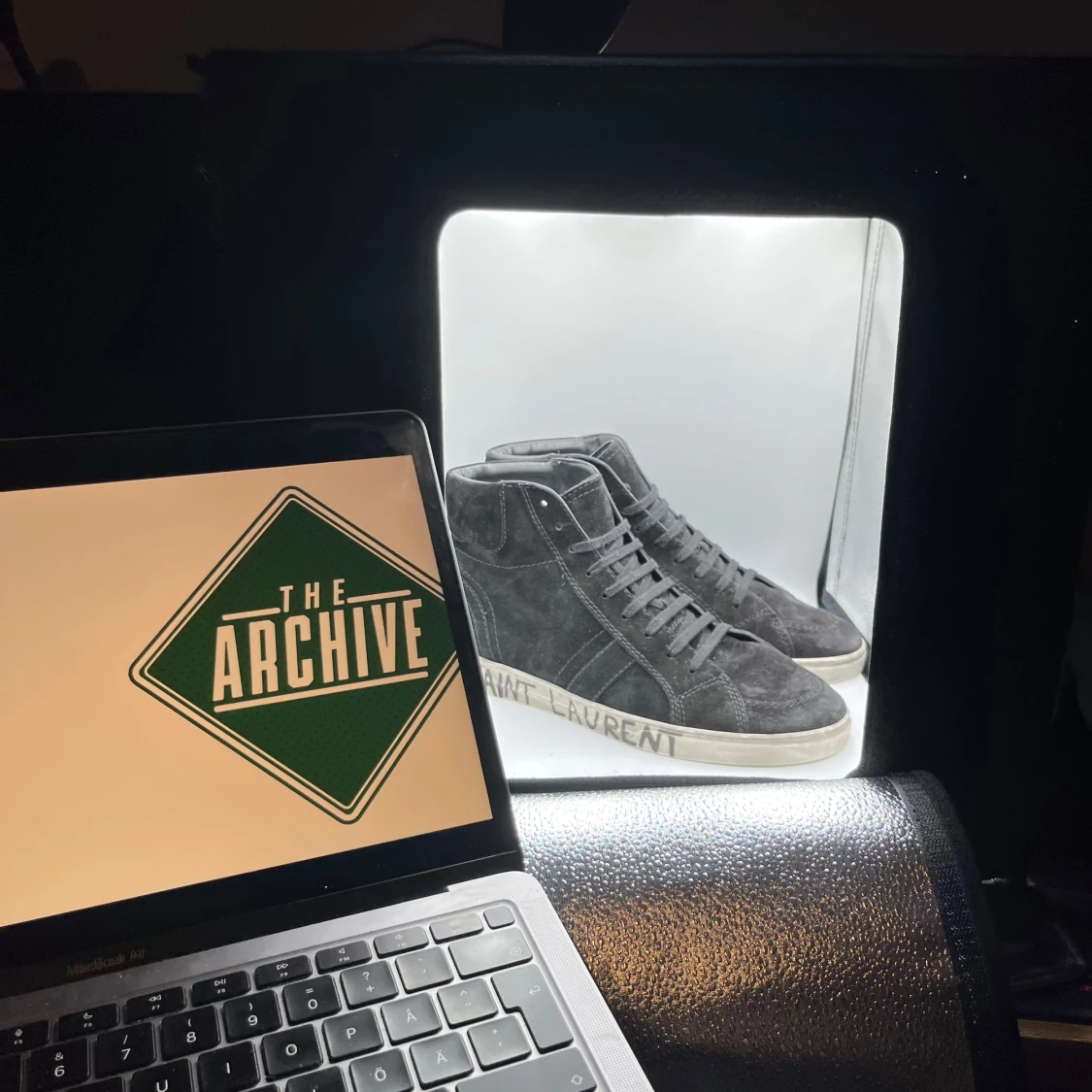 Saint Laurent höga svarta - 3