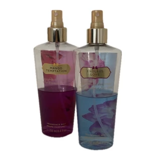 Victoria's Secret body mist - Mängd enligt bild, tyvär är korkarna bortslarvade 