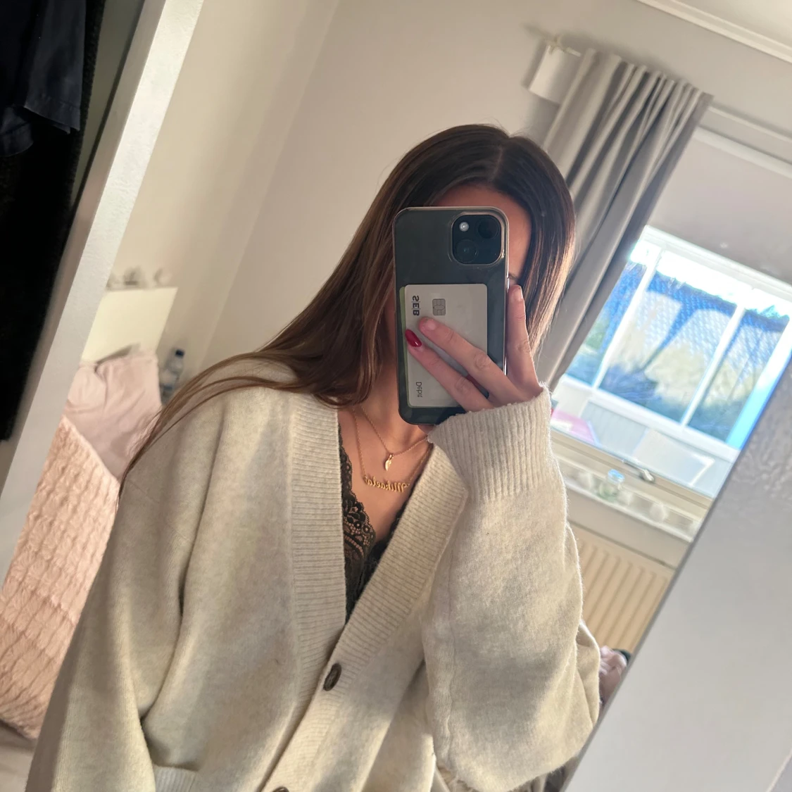 Vit cardigan från UNIQLO - 1