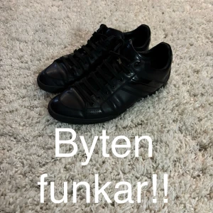 Dior homme b18 - Tja säljer nu mina feta dior b18 skor storlek 41 fast passar 42. Använda fast välskötta, skick 8/10. Inget OG följer med bara skorna. Skriv om du har några frågor och pris kan diskuteras!!