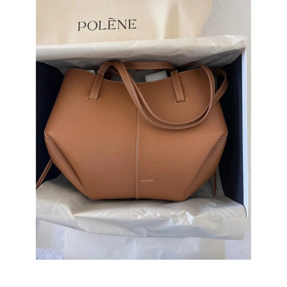 Brun handväska från Polène - 90