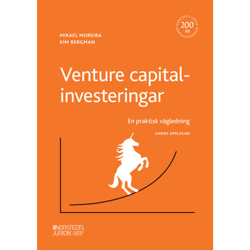 Venture capital-investeringar – en praktisk vägledning är en handbok som riktar sig såväl till advokater och bolagsjurister som till entreprenörer och investerare som vill få en större förståelse för investeringsprocessen inom venture capital ur ett legalt och kommersiellt perspektiv. Boken ger dels en överblick över venture capital-branschen och dess aktörer, dels en mer ingående redogörelse för processen för privata tillväxtbolags kapitalanskaffning. Beskrivningen av processen kompletteras med avtalsanalys, konkreta exempel, samt vägledning kring rådande marknadspraxis inom venture capital-investeringar i Sverige. Förhållandet mellan entreprenören och investeraren är utgångspunkten genom samtliga kapitel för att återspegla dess centrala roll i investeringsprocessen och framgent under bolagets kommande resa.Boken innehåller även bilagda exempeldokument som kan användas i samband med att ett tillväxtbolag ska anskaffa kapital från en venture capital-investerare.    Format Häftad   Omfång 253 sidor   Språk Svenska   Förlag Norstedts Juridik   Utgivningsdatum 2023-06-12   Medverkande Kim Bergman   ISBN 9789139025665  . Böcker.