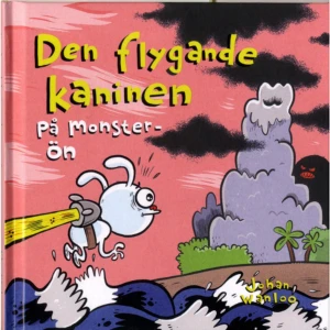 Den flygande kaninen på monster-ön (inbunden) - Den flygande kaninen är en superhjälte med en raket på ryggen. Med den flyger han runt och hjälper folk.Plötsligt är staden full av jättemonster. Men de är inte vidare skrämmande. De verkar mest rädda själva. Den flygande kaninen bestämmer sig för att ta reda på vad det är som kan skrämma en massa jättemonster. Det blir ett spännande äventyr.Johan Wanloo har skrivit och ritat många roliga barnböcker och serier. Den flygande kaninen är en av hans mest populära skapelser.    Format Inbunden   Omfång 26 sidor   Språk Svenska   Förlag Stevali   Utgivningsdatum 2020-10-08   Medverkande Johan Wanloo   ISBN 9789188639899  