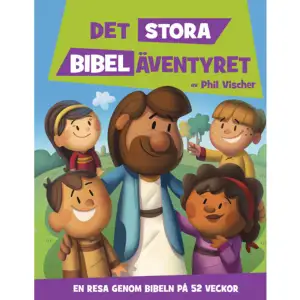 En resa genom bibeln på 52 veckor! Lär dig om Jesus och låt er relation växa med hjälp av femtiotvå underhållande bibelberättelser - som du kan läsa på bara fem minuter. Utforska bibeln från Första Moseboken till Uppenbarelseboken och inspireras till samtal som får tron att växa och upptäck samtidigt sambanden mellan dina favoritberättelser från bibeln och Guds goda nyheter!Phil Vischer är författare, talare, filmskapare och röstskådespelare, och han är mest känd för Veggietales. Phil arbetar hela tiden med att komma på nya sätt att integrera tro och historieberättande genom underhållande och praktiskt material för familjer.    Format Inbunden   Omfång 344 sidor   Språk Svenska   Förlag Bornelings Förlag   Utgivningsdatum 2021-11-08   ISBN 9789173173001  