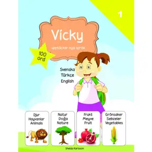 Vicky- en modern trespråkig bokserie. Första boken heter 