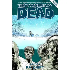 I The Walking Dead volym 2 – På drift – söker våra vänner efter värme, mat och tak över huvudet. Till slut hittar de en tillfällig fristad på Hershels gård. Men lyckan är kortvarig...  Ur förordet som till denna volym är skrivet av Fredrik Strage: Sedan det första numret av serietidningen gavs ut 2003 har Robert Kirkmans saga vuxit till det dystraste, blodigaste och mest gast­kramande som någonsin berättats i zombiegenren. Huvudpersonerna i The Walking Dead sörjer inte bara sina vänner och släktingar utan hela den förlorade civilisationen. De sörjer den hänsyn, vänlighet och ömsesidiga respekt som vittrar bort när sam­hället kollapsar.  Samtidigt blir det allt mer osäkert om zombierna är de verkliga monstren.  Kanske har människorna mest att frukta hos sig själva.  – – –  Detta är den andra samlingsvolymen på svenska av den kritikerrosade serien The Walking Dead, som lade grunden för tv-succén med samma namn. En nervkittlande överlevnadshistoria som tar den klassiska zombiegenren till nya höjder.  Serien blev snabbt kult i upphovslandet USA, där den ständigt ligger högt på alla försäljningstopplistor, och fortsatte sitt segertåg över resten av världen i samband med att TV-serien lanserades.  I en värld befolkad av döda tvingas vi till slut att börja leva ...    Format Häftad   Omfång 144 sidor   Språk Svenska   Förlag Apart Förlag AB   Utgivningsdatum 2014-02-27   Medverkande Charlie Adlard   Medverkande Cliff Rathburn   Medverkande Sara Årestedt   Medverkande Johan Kimrin   Medverkande Fredrik Strage   ISBN 9789198073492  