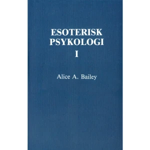 Esoterisk psykologi. 1 (2u) (häftad) - Med utgångspunkt från den uråldriga visdomens syn på människan som monad, själ och personlighet ger denna första del av verket Esoterisk psykologi en introduktion till en psykologi baserad på en kosmologisk analys av de sju strålarna.  Dessa sju strålar är de grundläggande kvaliteter som det Enda Livet uttrycker sig genom, och de "ger sitt liv till formerna och ger formvärlden dess energi, dess lagar och dess drift att utvecklas".  När författaren sedan beskriver de sju Strålherrarnas syften och egenskaper, och visar hur strålarna verkar genom evolutionen från mineralriket, växtriket och djurriket via människoriket till själsriket och de planetära och solära rikena, öppnar sig en mäktig vision av tillvarons storhet för läsaren.  Utifrån detta kosmologiska perspektiv fokuserar sig så författaren på hur strålarna kommer till psykologiskt uttryck i människan, bl.a. Genom en presentation av de sju strålrelaterade psykologiska typerna. Dessutom förs en diskussion av argument för och emot själens existens och av frågor kring dess natur, ursprung och syfte.  Boken innehåller vidare en ingående analys av mänsklighetens sexuella problem. Ur denna analys växer en inspirerande bild fram av hur relationen mellan man och kvinna i framtiden skall kunna präglas av gemensamt andligt ansvar och själens integritetsrespekterande kärlek.    Format Häftad   Omfång 381 sidor   Språk Svenska   Förlag Stiftelsen Tibetanens Bokfond   Utgivningsdatum 2002-10-01   ISBN 9789186338206  