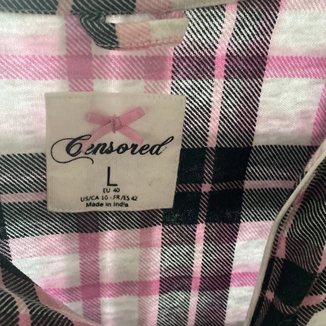 Pyjamas Rutig skjorta från Censored - 2