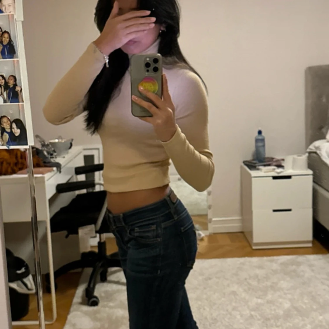 Beige polotröja - 1