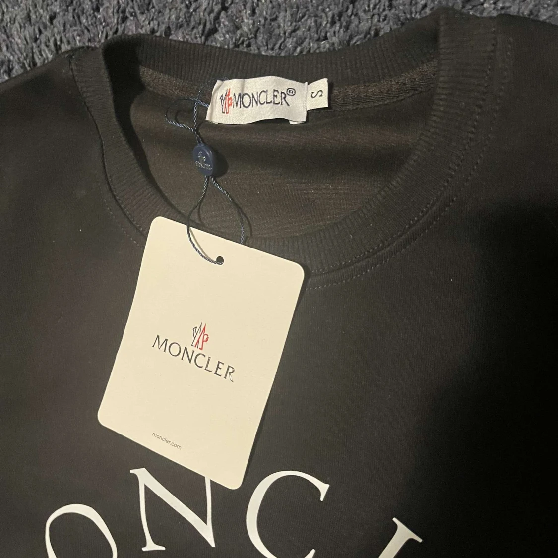 Svart sweatshirt från Moncler - 2