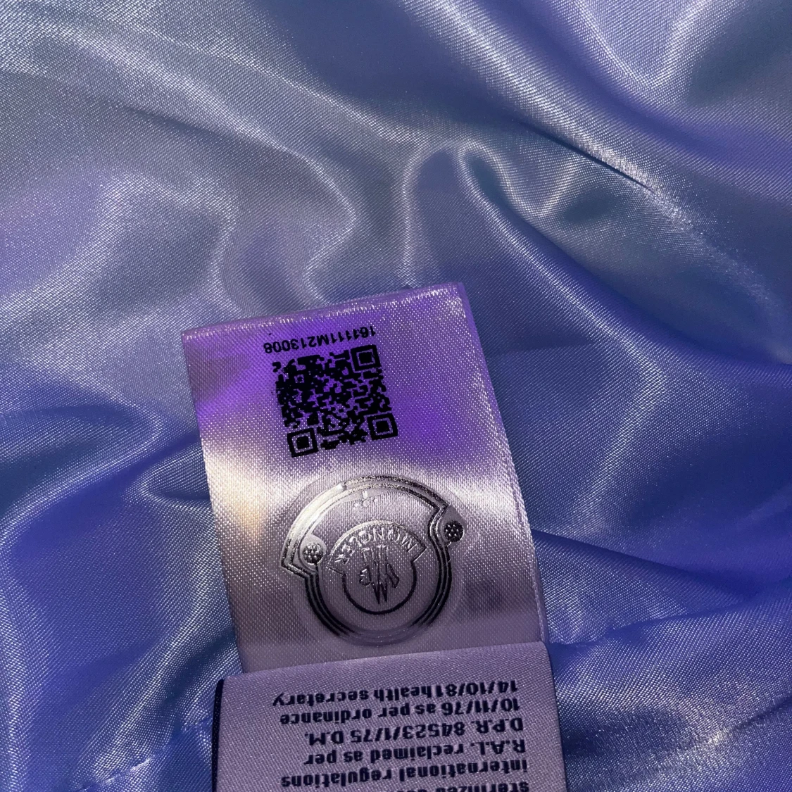 Blå dunjacka från Moncler - 3