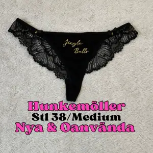 Jättefina trosor i storlek 38/Medium ifrån Hunkemöller. Helt nya och oanvända. 💕Snabb leverans. 🚚 Skriv jättegärna ett omdöme efteråt. 🥰