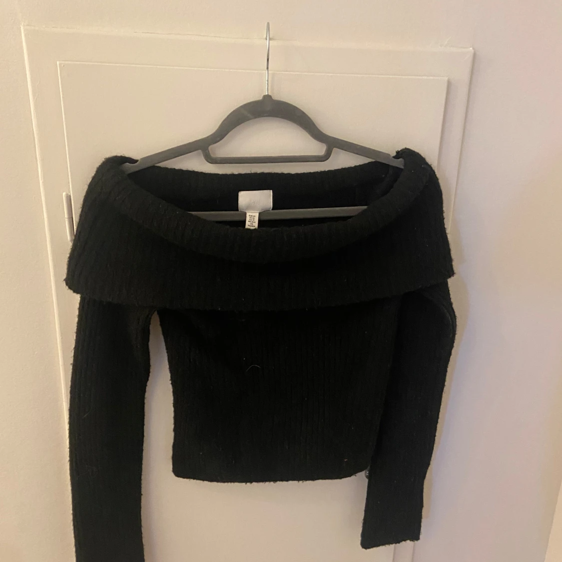 Svart offshoulder tröja från H&M