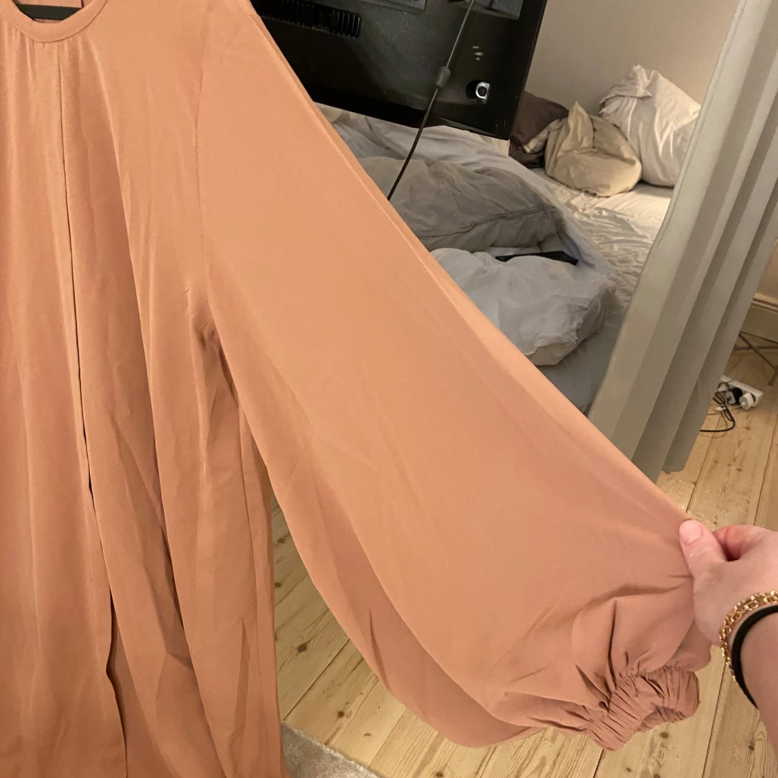 Smutsrosa abaya - 90