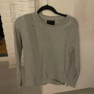 Grå sweatshirt  - Ljusgrå sweatshirt från lager 157 i storlek M men passar som S