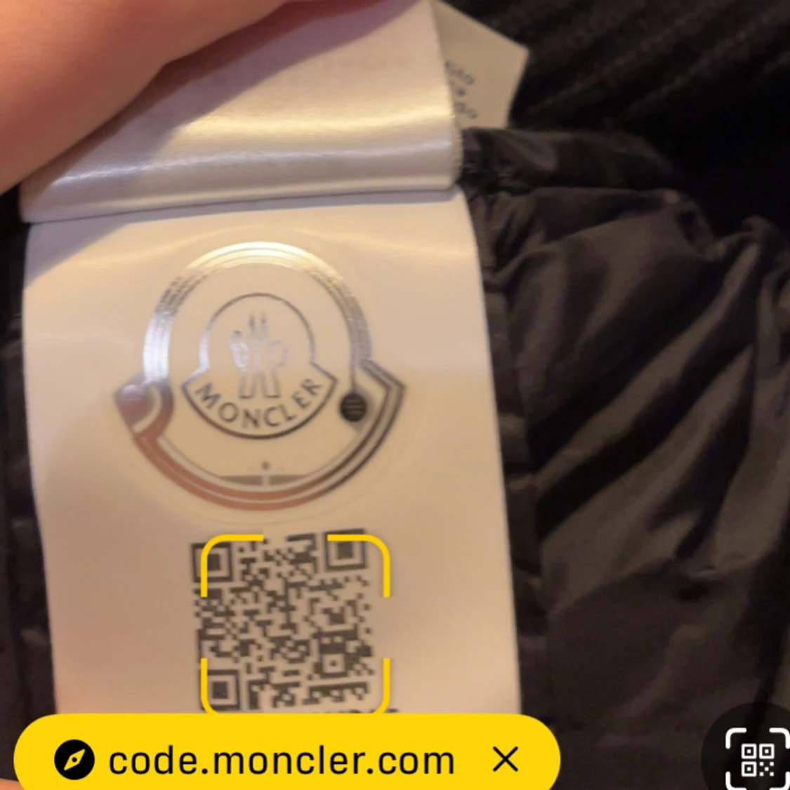 Svart Moncler cardigan - 90