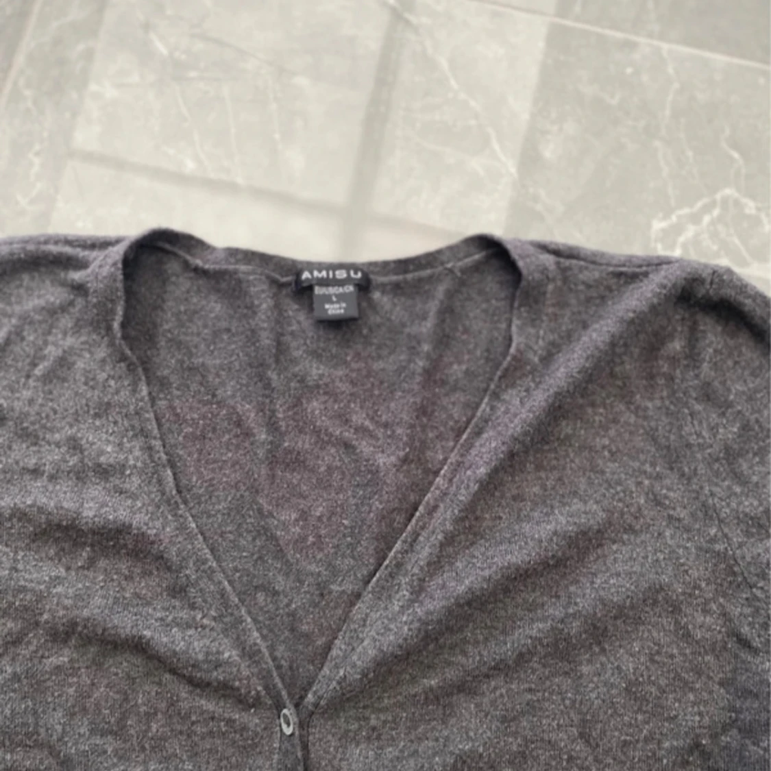 Grå kofta från Amisu - 3